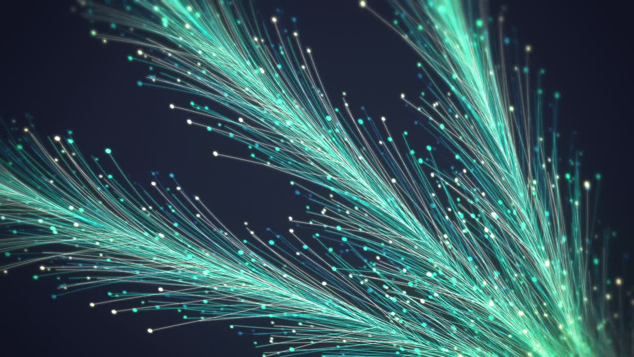 animación de fondo floral abstracta