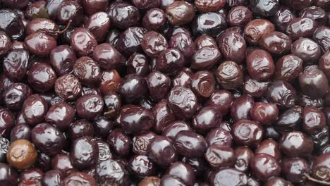 dark purple olives