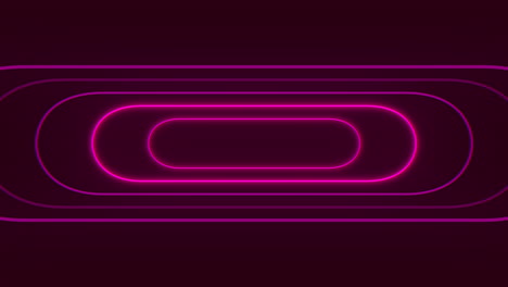 vibrant neon sign image content in pink lights on black background