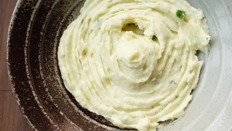 mashed potatoes in a bowl