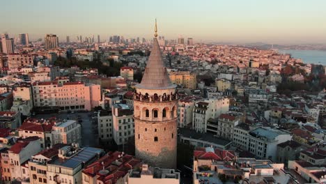 istanbul, galata tower, vom morgen bis zum tag