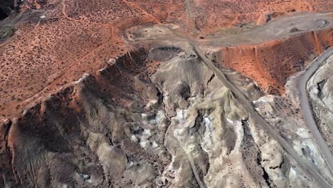 Untouched-valley-with-sandstone-formations-in-United-States