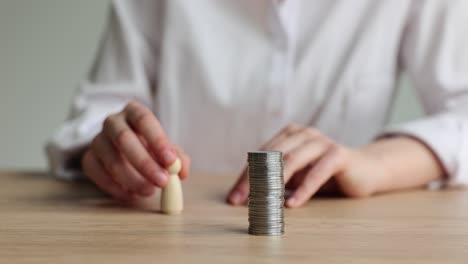 human capital and financial investment concept