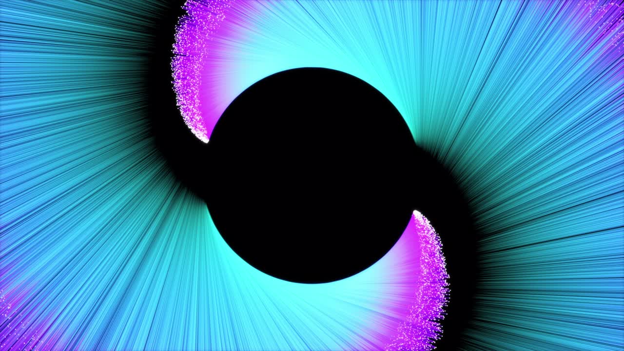 4k abstracto bucle sin costuras brillo azul púrpura raya flujo remolino efecto fondo de movimiento para su evento, vj, concierto, título, vista previa, presentación.