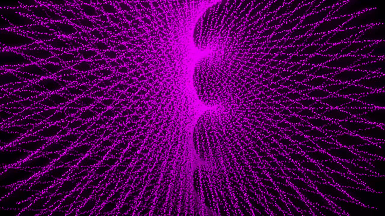 Pink color Dot Shape Pattern animation motion graphics