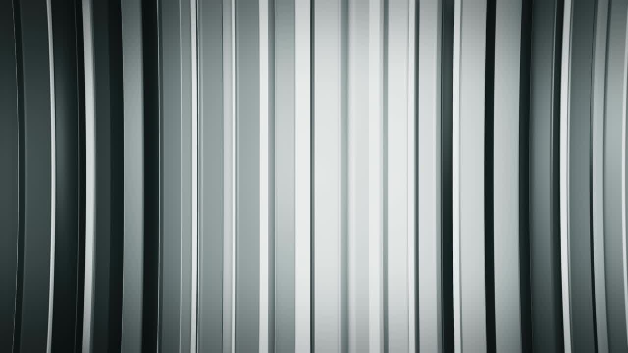 회색 수직 라인 3d 렌더링 애니메이션