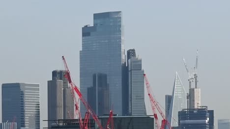 Acercándonos-A-22-Bishopsgate-Desde-Holborn,-Londres,-Reino-Unido