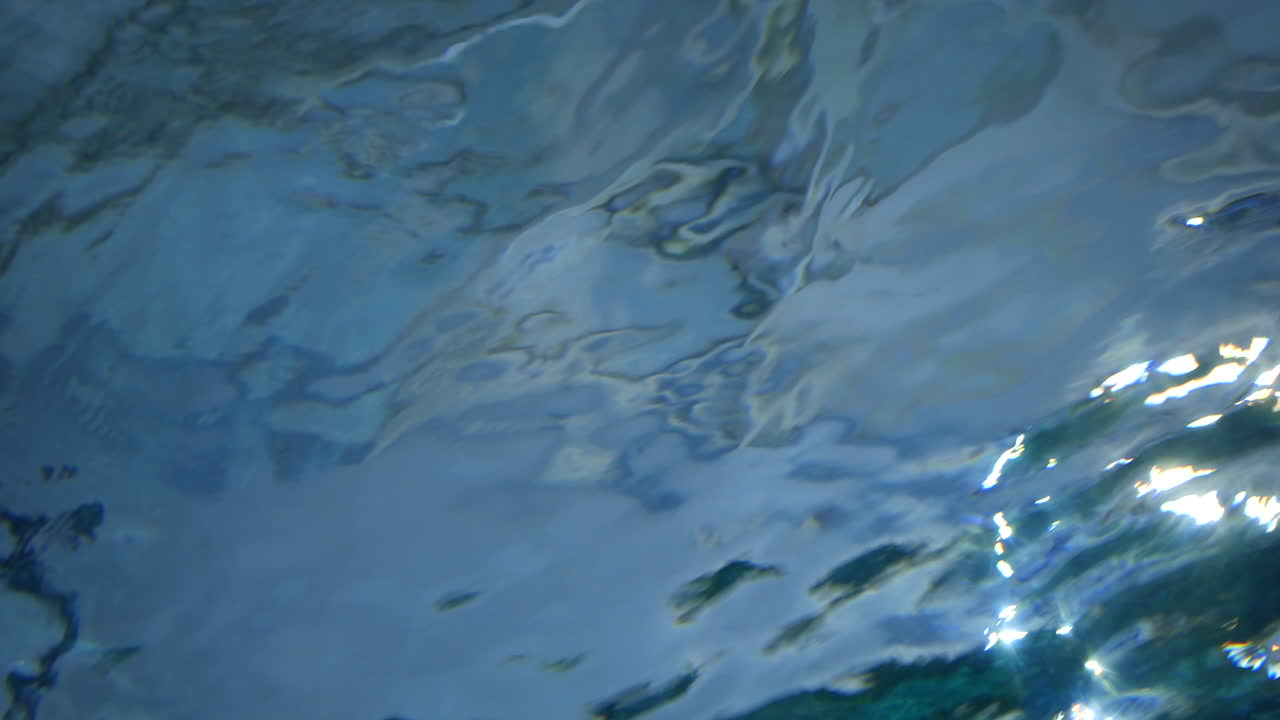 Abstract Underwater Scene: Blue Water Texture