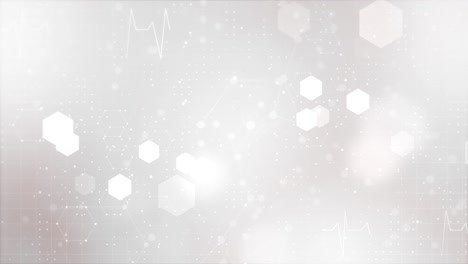 molecular structure medical loop background health care technology innovation science and research