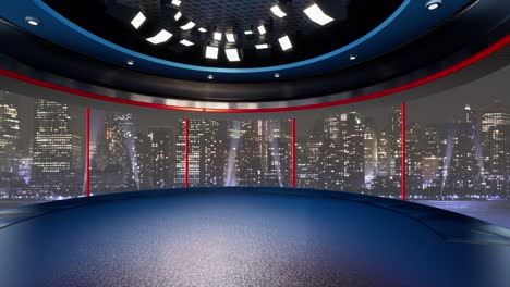 noticias del estudio de televisión virtual 3d