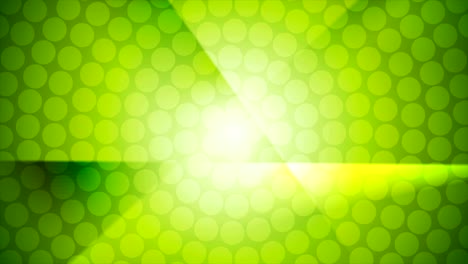 animación de video abstracto brillante y verde