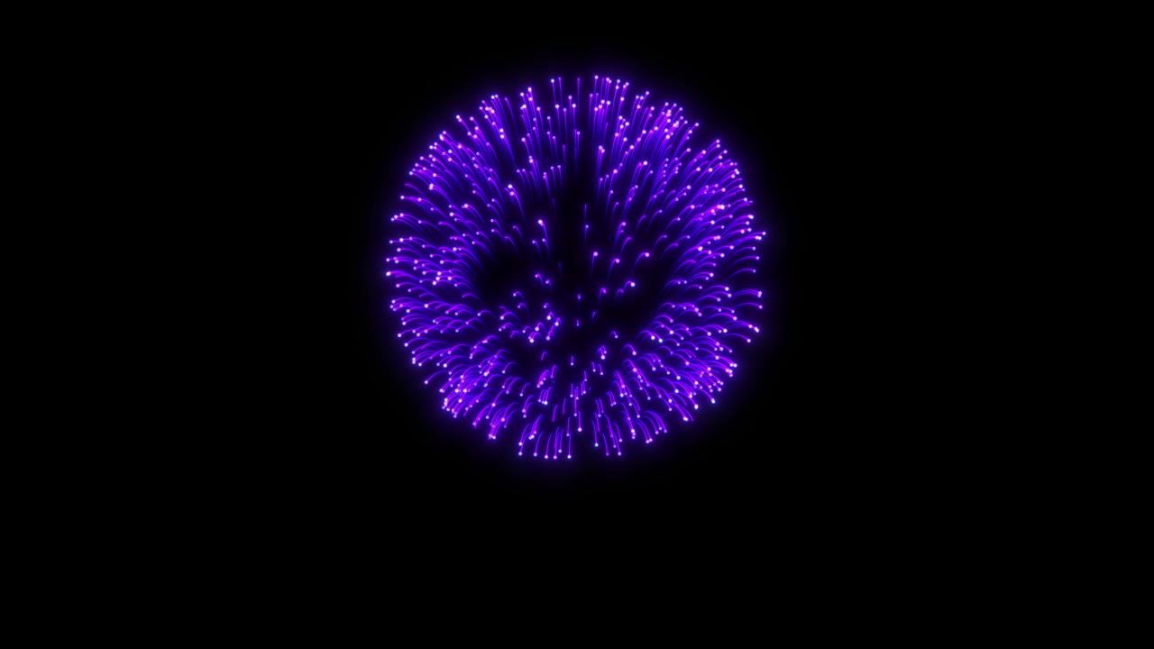 Big Fireworks.A set of four videos of fireworks.Part.2
