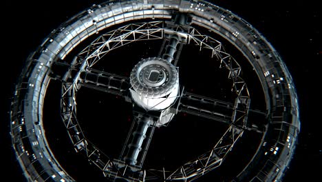 circular space station