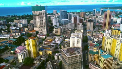 vista aérea de dar es salaam, tanzania