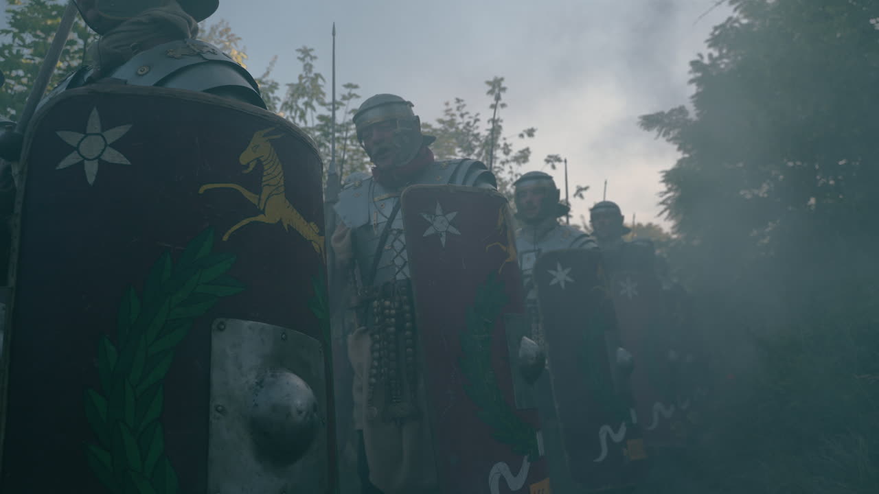 Roman Legion Marching