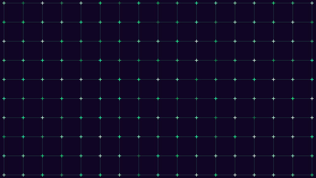 네온 컬러 4의 화려한 십자가 그리드