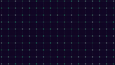 Colorful crosses grid with neon color 4