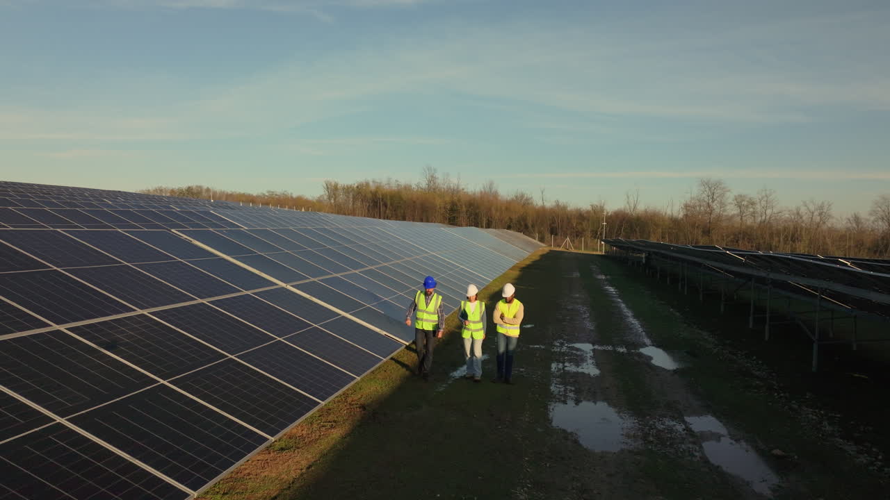 태양 전지 패널 설치 및 유지보수