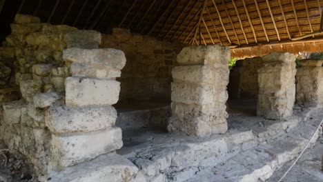 "Little-Hands"-Elite-Residence-at-San-Gervasio,-Mayan-archeological-site,-Cozumel,-Mexico