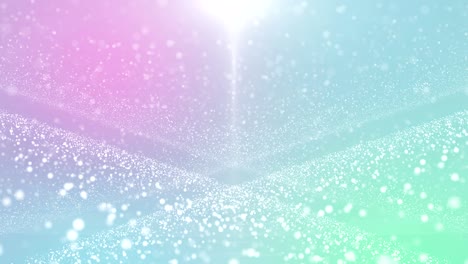 particles pastel color business clean bright glitter bokeh dust abstract background loop