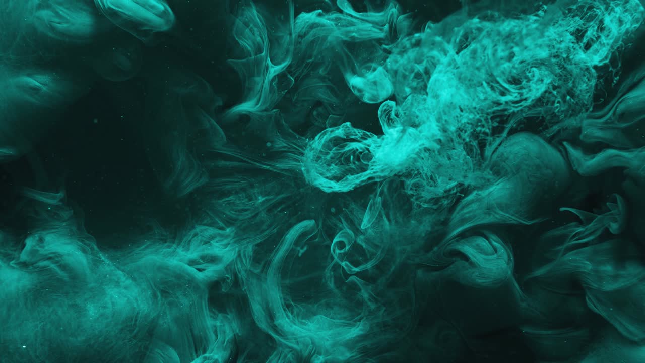 colored steam background teal blue haze flow