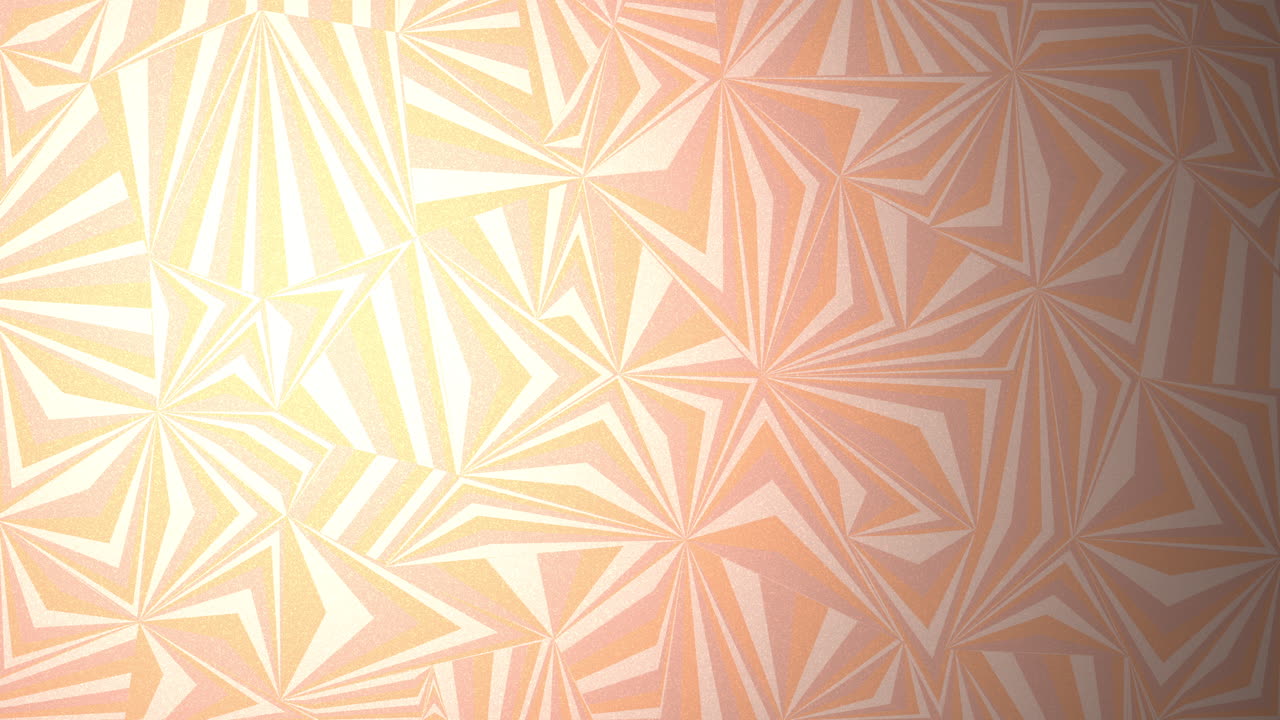 Geometric Rose Gold Abstract Animated Pattern Texture, Seamless loop