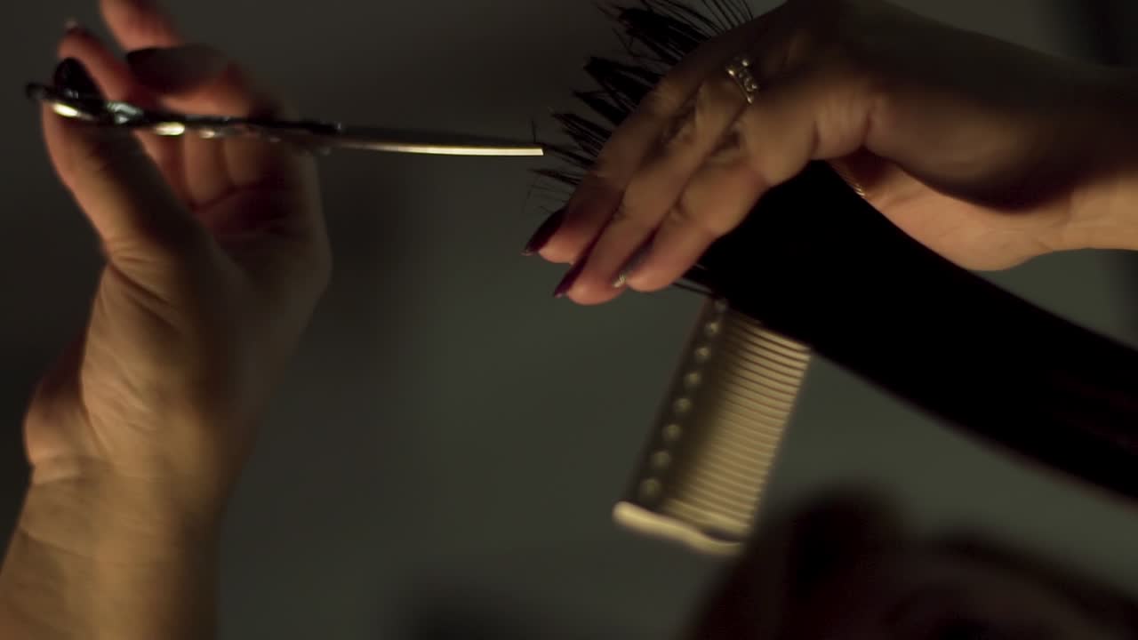 Hair Cutting Process