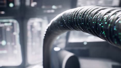 futuristic network cable