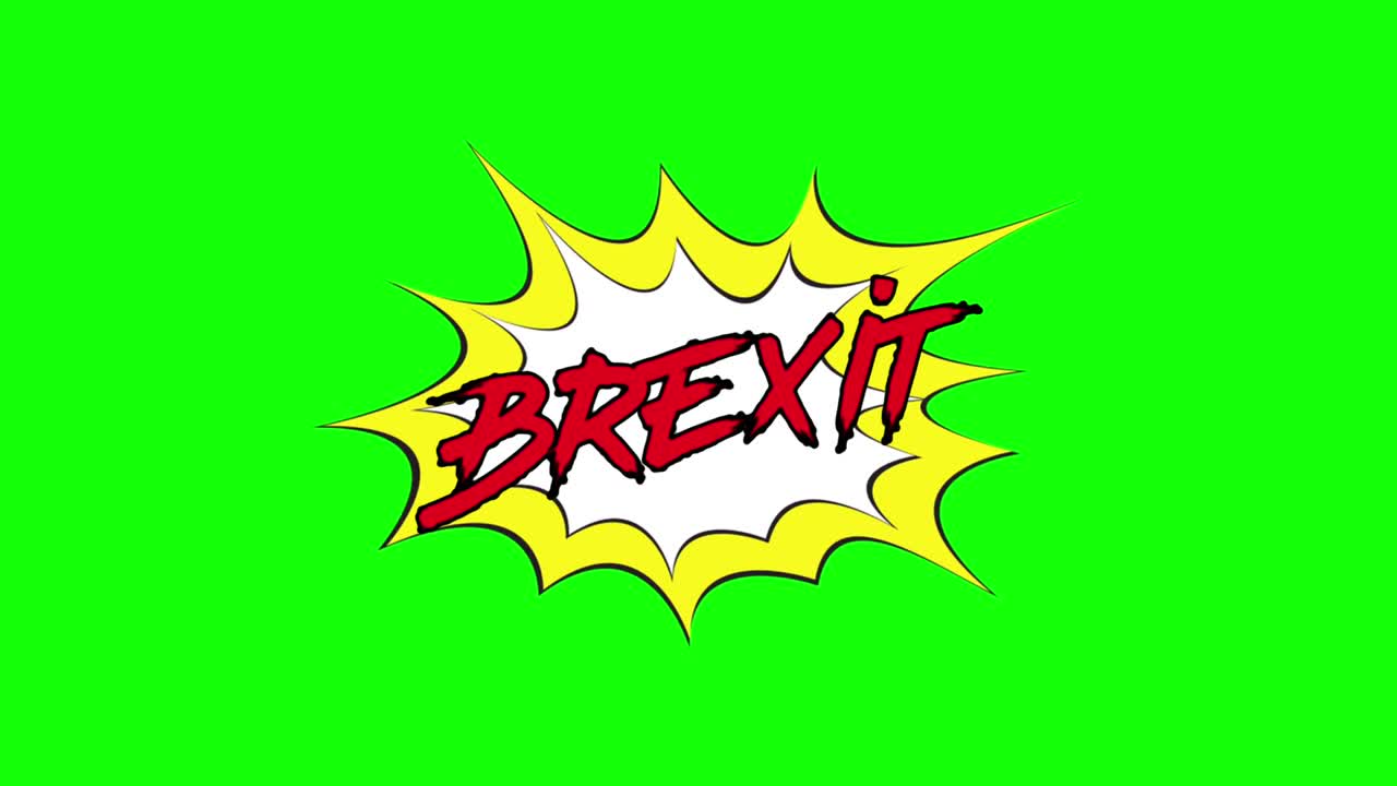 arte cómico discurso burbuja de burbuja con llave de croma