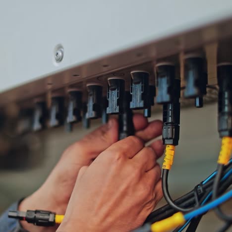 solar electrical connection box