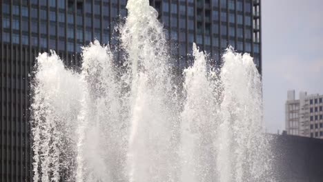 Buckingham-Springbrunnen-Spray-Chicago