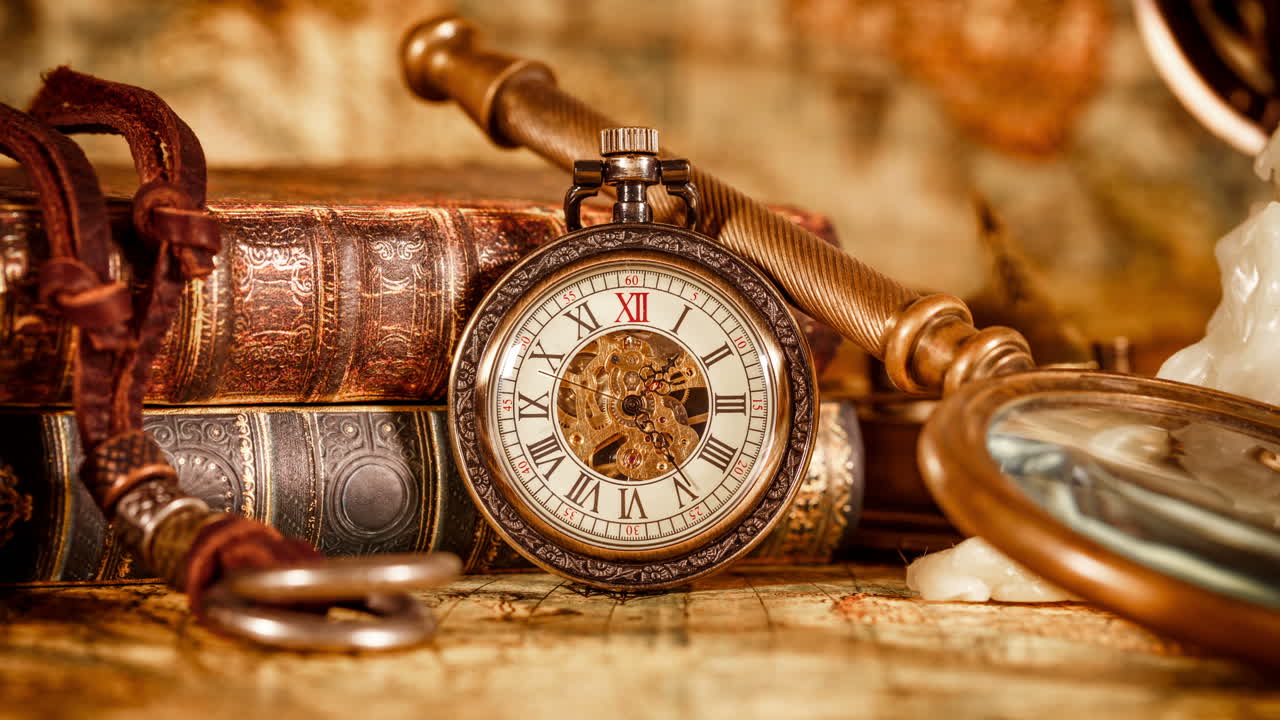 старинные карманные часы