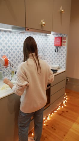 young people cooking