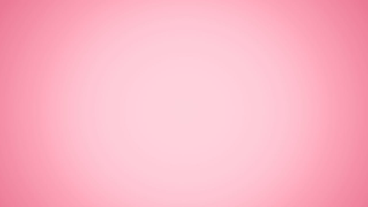 animación del logotipo de la cinta rosa y el texto del cáncer de mama que aparece sobre un fondo rosa