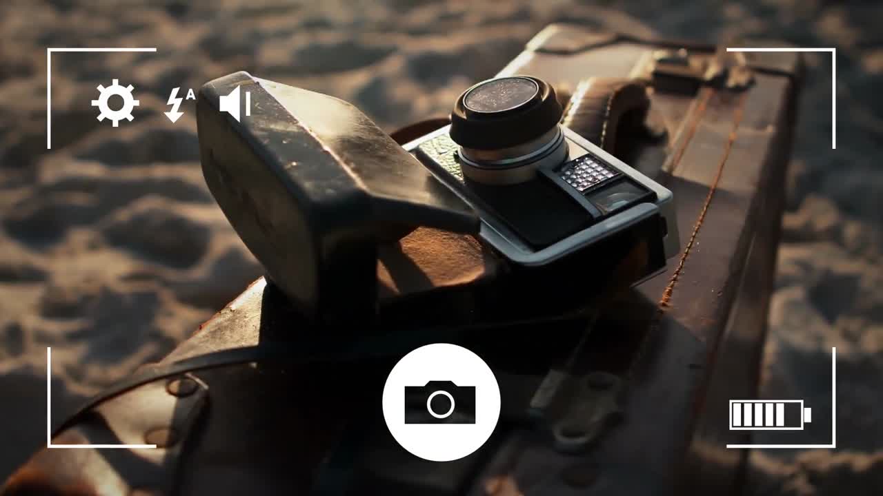 디지털 카메라에서 아날로그 카메라의 사진을 찍는 것