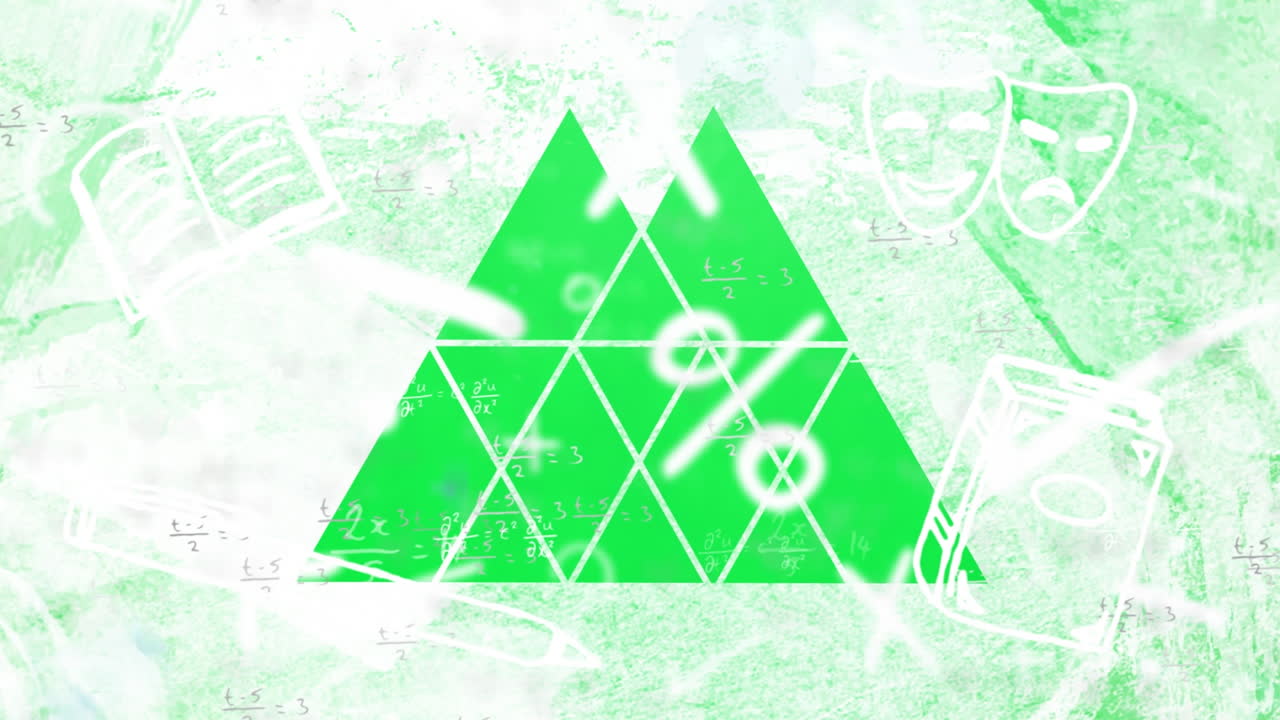 디지털 데이터 처리를 통한 기하학적 모양의 애니메이션