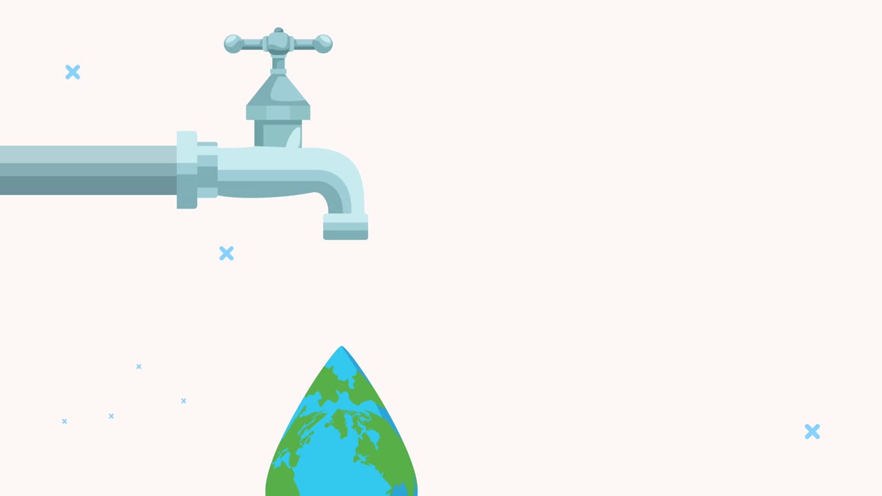 물방울 애니메이션과 함께