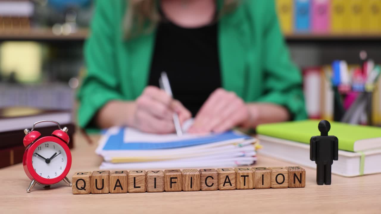 Image representing qualification and education