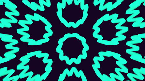 dynamic swirls bold yellow and black circular pattern