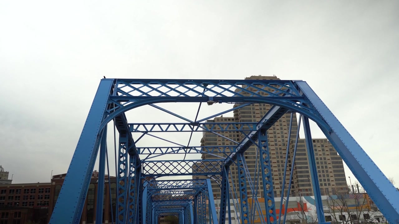 Blue Bridge in Grand Rapids Michigan