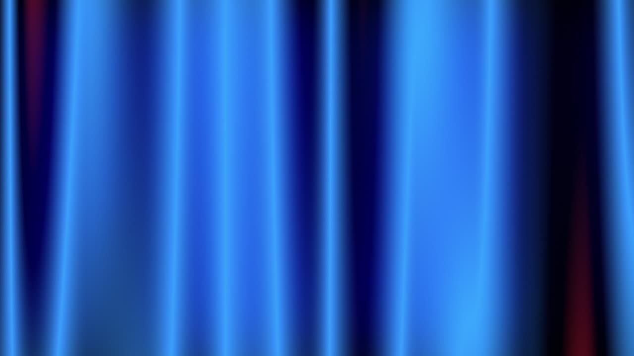 Sfondo in movimento continuo di pieghe di tessuto rosse e blu.