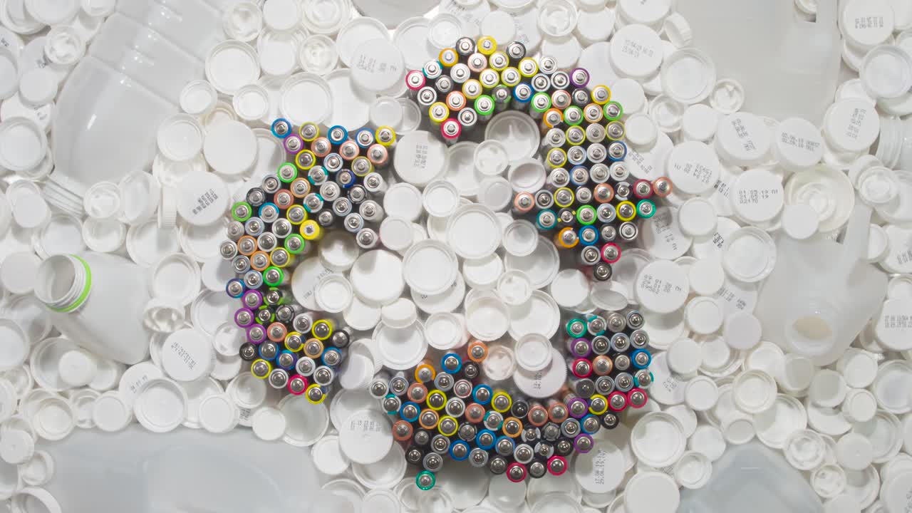 Collecting Plastic Lids for Recycling