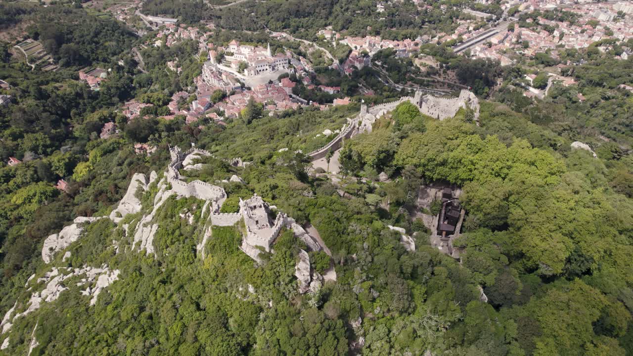 ruinas del castillo medieval de los moros, sintra