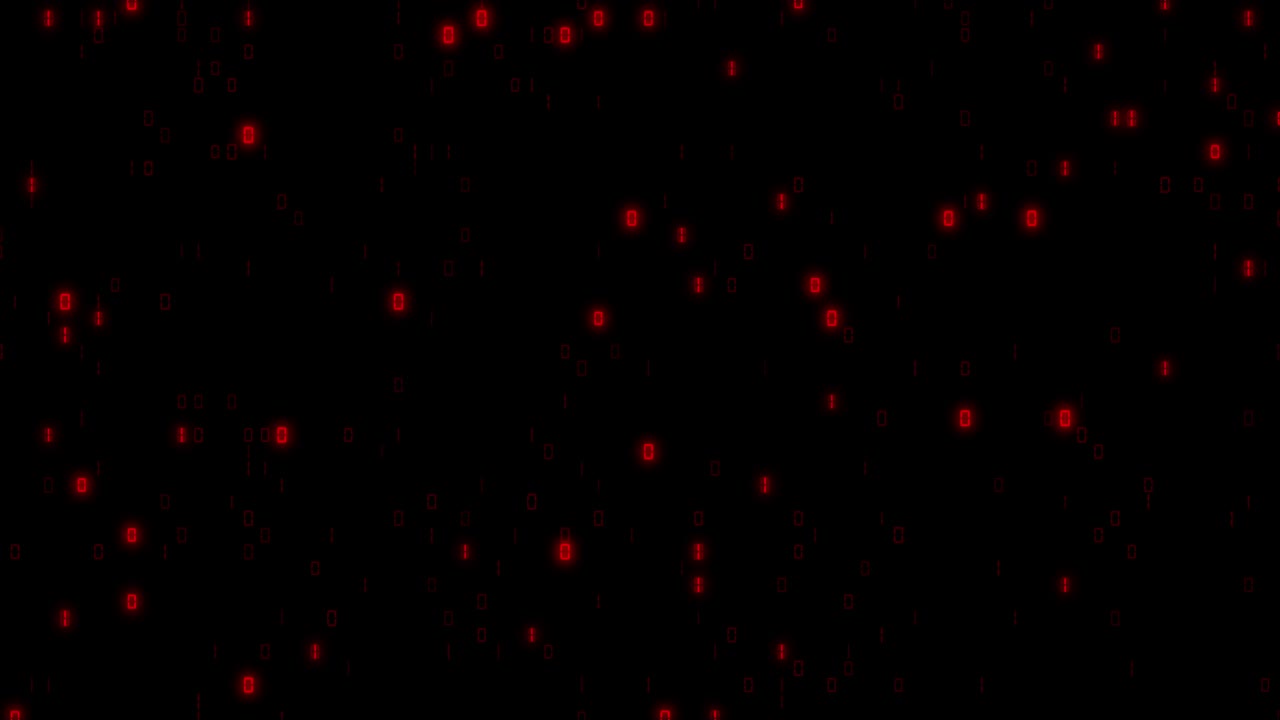 Abstract background with binary code