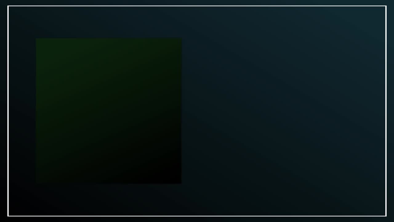 4K Holographic Square Frame, Abstract colorful blurred backgrounds. Holographic gradient color. Gradients for background. Loopable Color Animation, Multicolored motion, Preparing a presentation file, Black Blue Green Dark