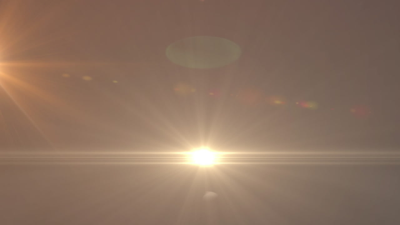 검은 바탕 위의 밝은 반점의 애니메이션