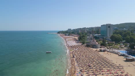 Golden-Sands---Bulgaria---Aerial-4K-Drone-Shot