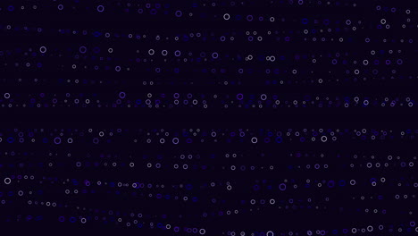 digital circuit black and blue grid with white dots and lines