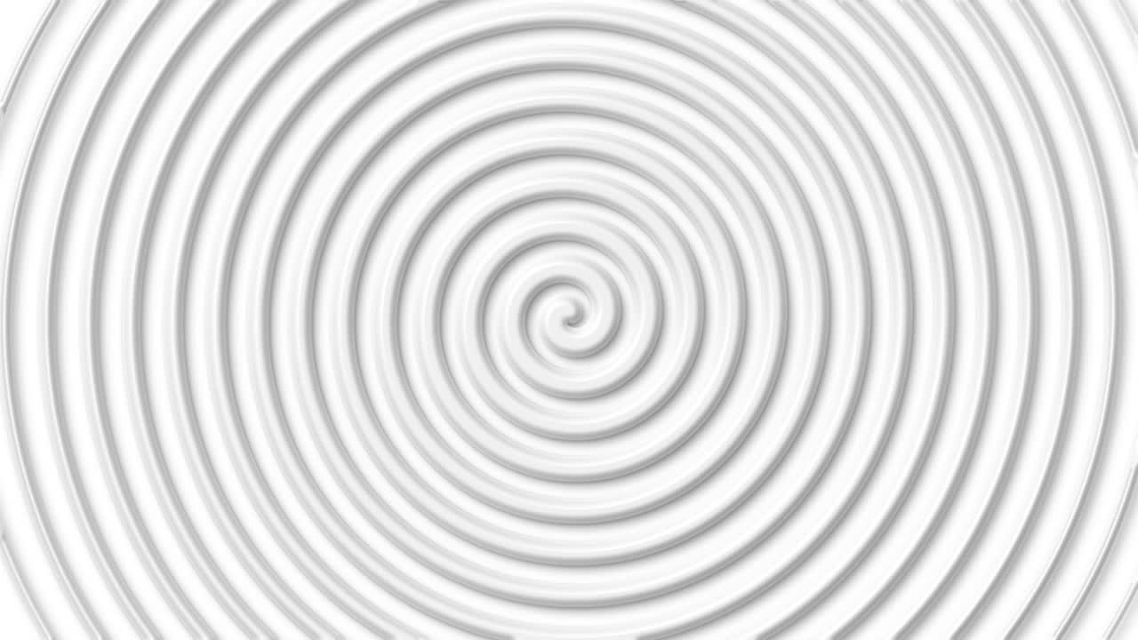 몽환적인 회전하는 색 나선형의 이없는 루프 - 추상적인 배경