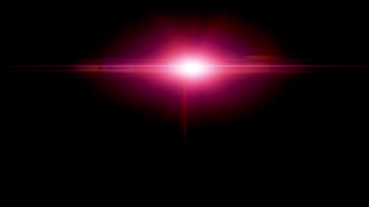 Efek Transisi Cahaya Lens Flare Berwarna-warni